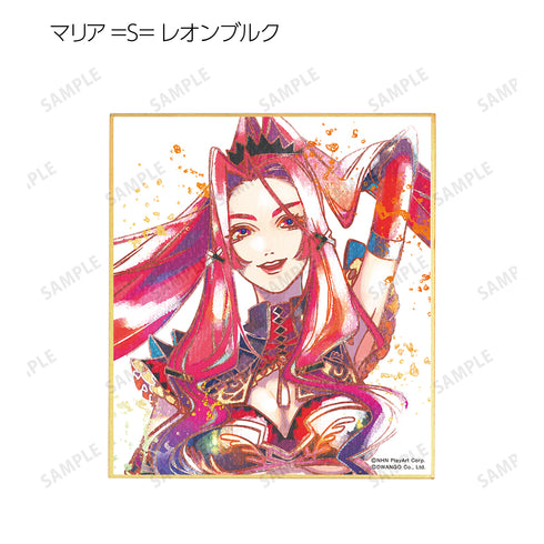 『#コンパス 戦闘摂理解析システム』トレーディング Ani-Art aqua label ミニ色紙 ver.C(全9種) BOX